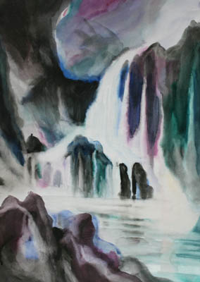 Wet-Method Painting by Ted Mahle &mdash; image 3 of 75