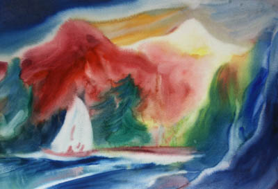 Wet-Method Painting by Ted Mahle &mdash; image 12 of 75