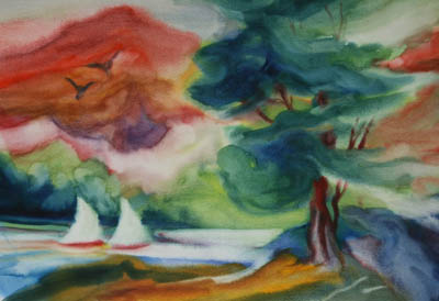 Wet-Method Painting by Ted Mahle &mdash; image 16 of 75