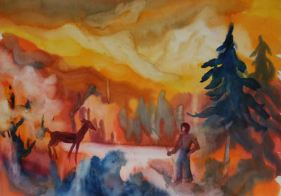 Wet-Method Painting by Ted Mahle &mdash; image 36 of 75