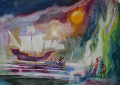 Wet-Method Painting by Ted Mahle &mdash; image 64 of 75